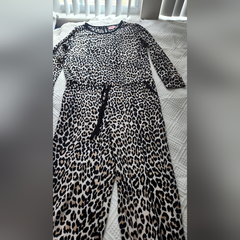 Leopard Print Kids Pajamas